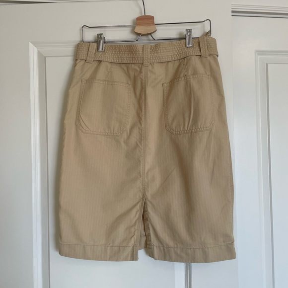 LAUREN RALPH LAUREN cotton twill skirt - Picture 7 of 9